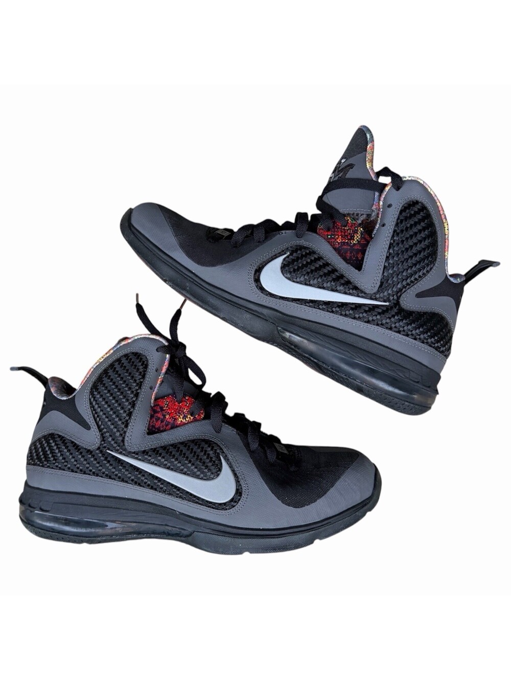Nike LeBron 9 BHM Size 9.5 Black History Month 2011 Basketball 530962-001 VNDS